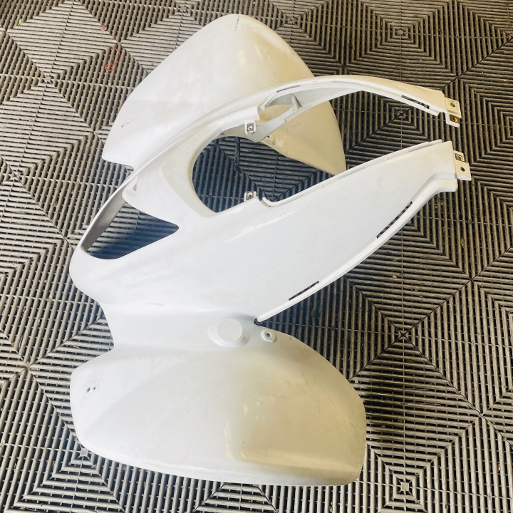 aile arrière quad 250 kxr/maxxer kymco (blanche)