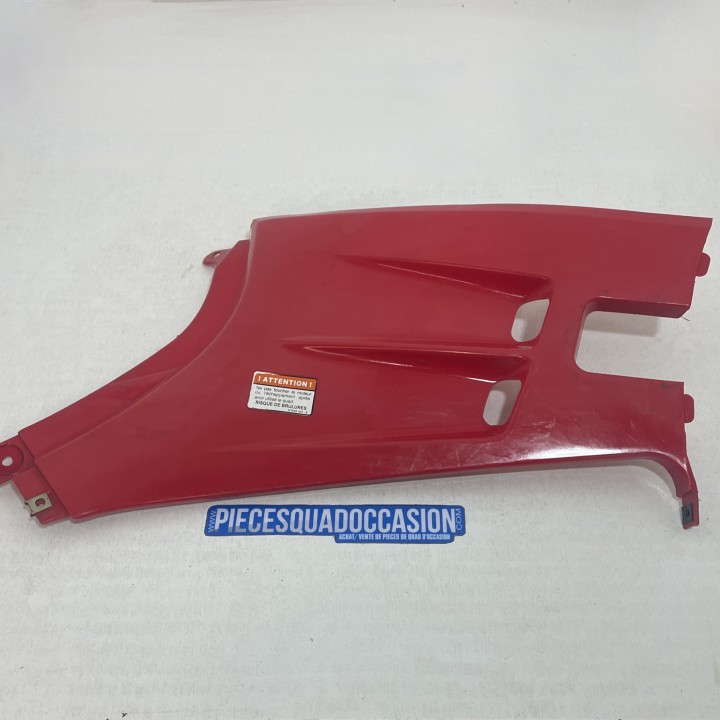 cache latéral droit quad 550 hy hytrack (rouge)