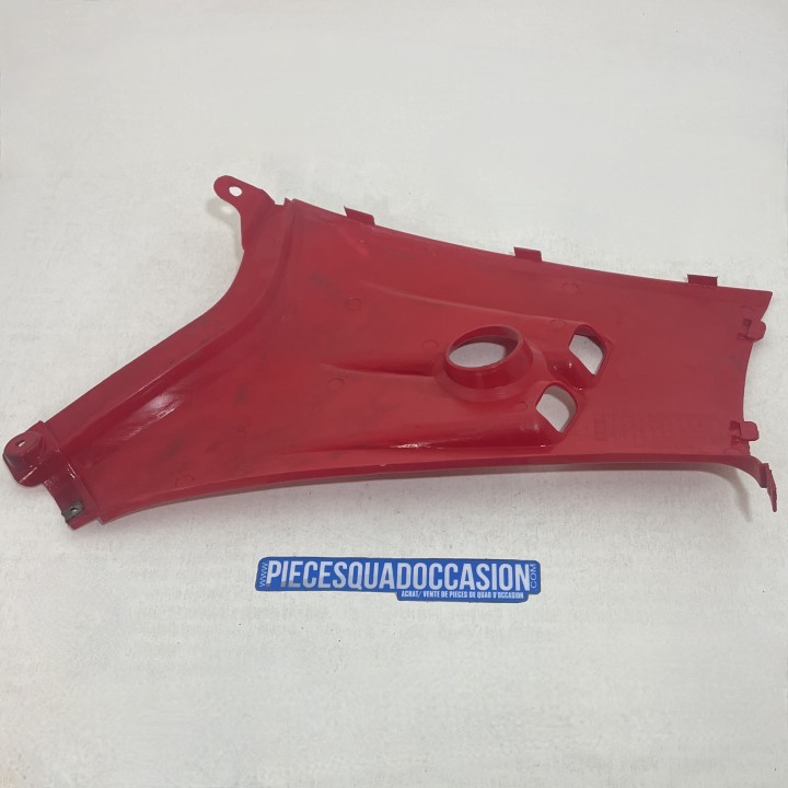 cache latéral gauche quad 550 hy hytrack (rouge)