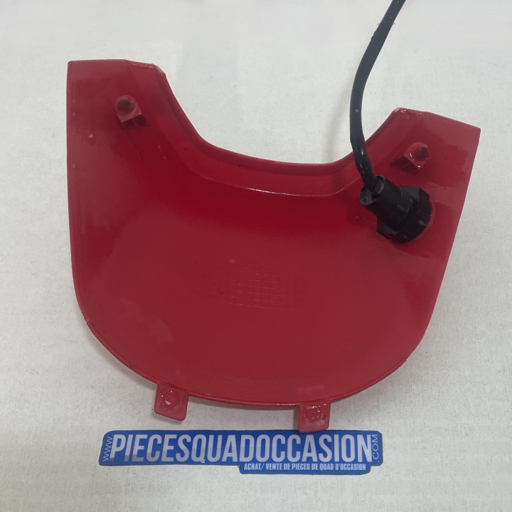 cache electrique  + prise 12V/10A quad 550 HY hytrack (rouge)