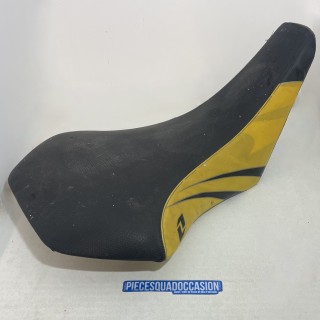 selle quad 400 ltz/kfx (noir et jaune)