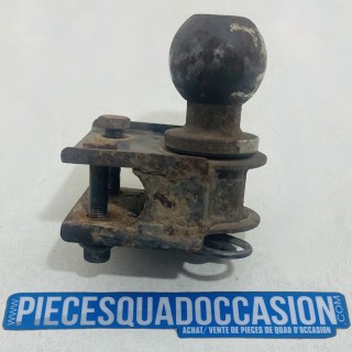 support + boule d'attelage  quad 210/290/400/410/420/500/550/560/600/700  HY hytrack