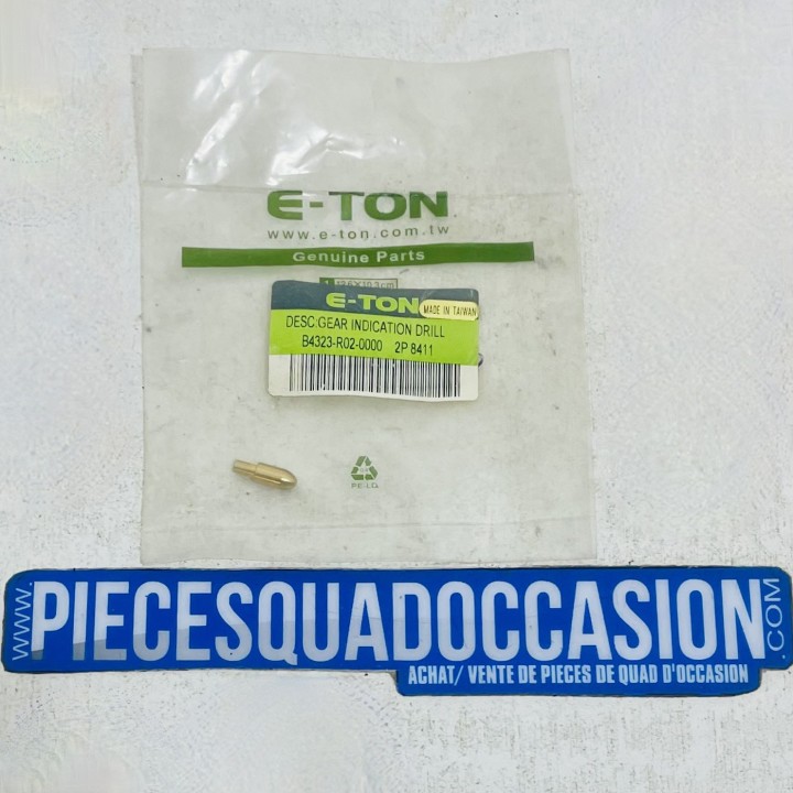 PION DE BARILLET DE BOITE DE VITESSE QUAD 250 QUADLANDER SYM, BLADE TGB ET 250/300 VECTOR E-TON