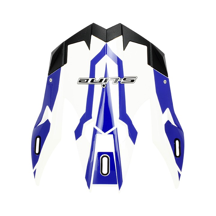 Casquette pour Casque Cross S820 Déco Bleue