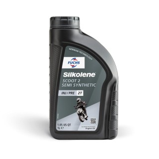 SCOOT 2 - Huile moteur 2T Semi-synthèse 1L