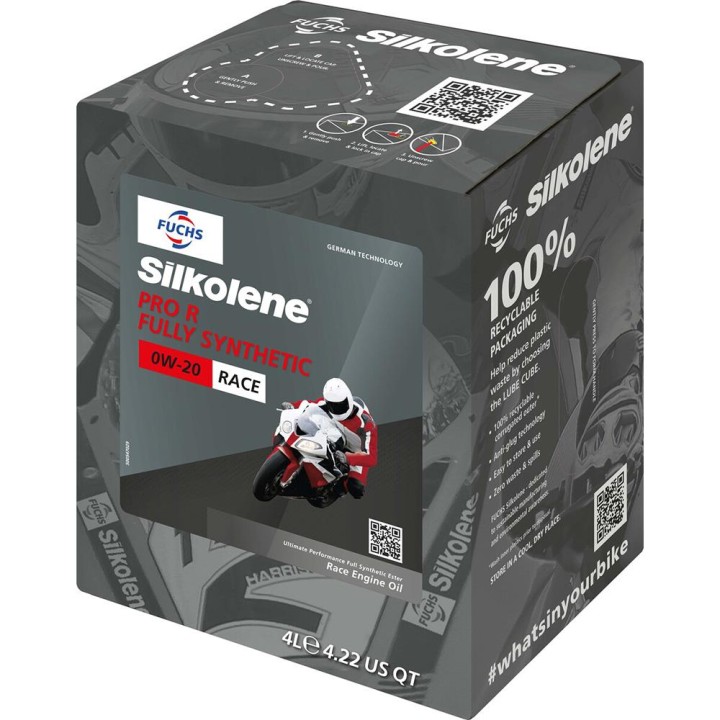 PRO R 0W20 ELECTROSYNTEC - Huile moteur 4T 100% synthèse