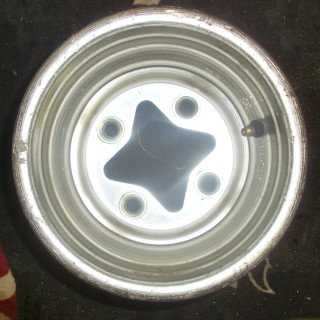 JANTE AVANT QUAD 250/400 LTZ ET 450 LTR SUZUKI (ALU)