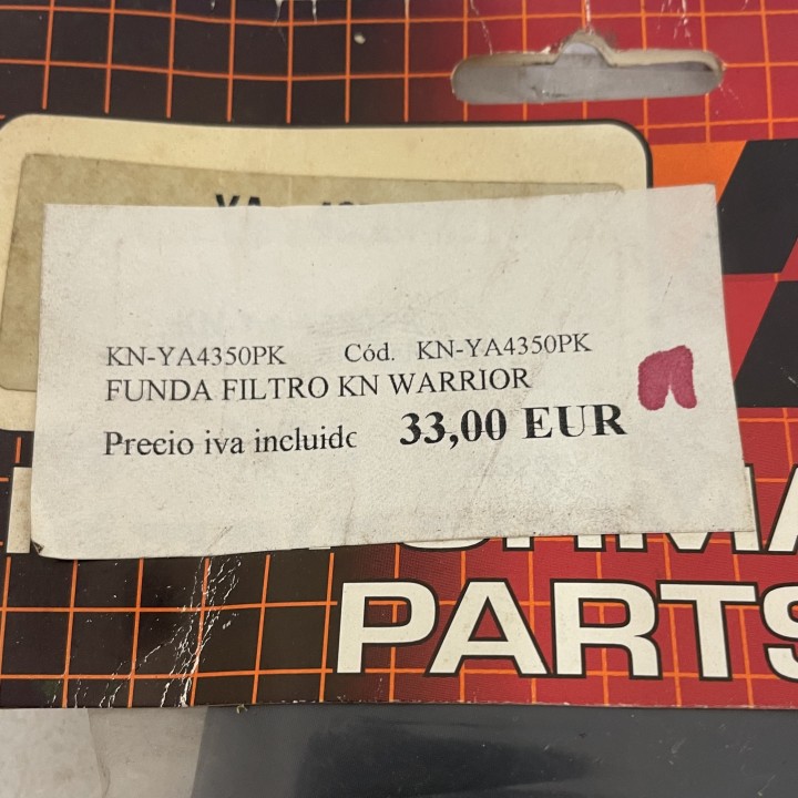 sur-filtre a air k&n quad 350 warrior/raptor yamaha