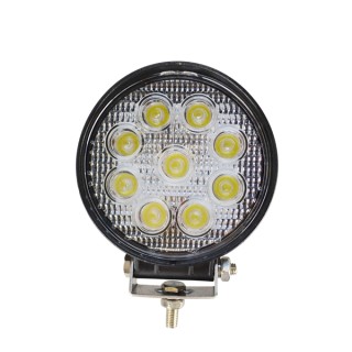 Projecteur rond Ø 114mm 9 LED - 27 Watts