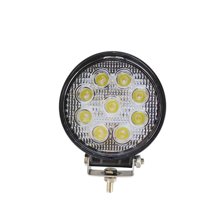 Projecteur rond Ø 114mm 9 LED - 27 Watts