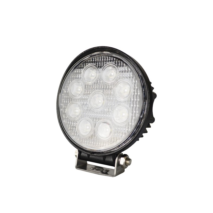 Projecteur rond Ø 114mm 9 LED - 27 Watts