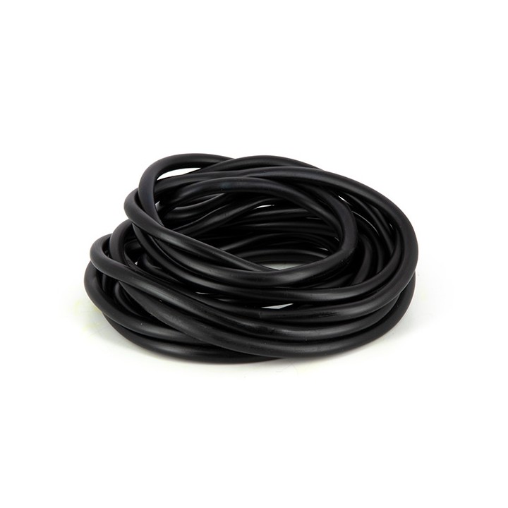 Durite Noire Ø Intérieur 6mm X 6 Mètres Souple Ø Extérieur 9mm
