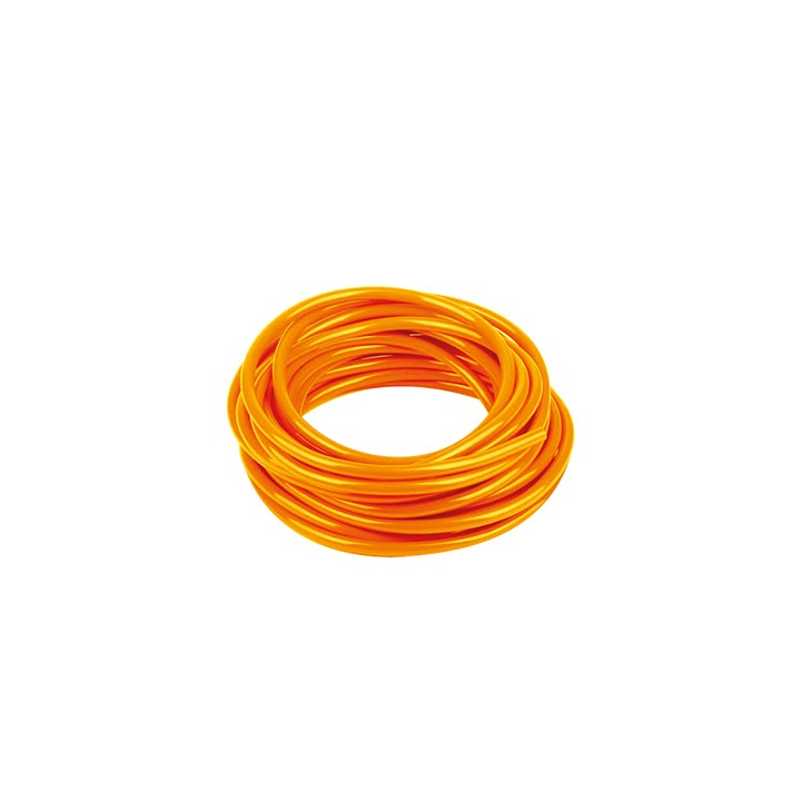 Durite Orange Ø Intérieur 6mm X 3 Mètres Souple