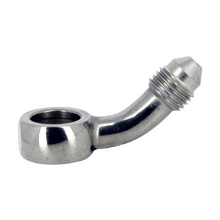 Banjo Inox 45° Pour Durite Pré Sertie
