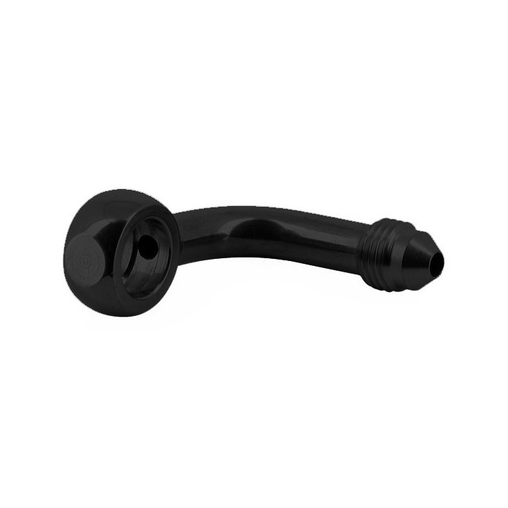 Banjo Alu Noir 90° Pour Durite Pré Sertie
