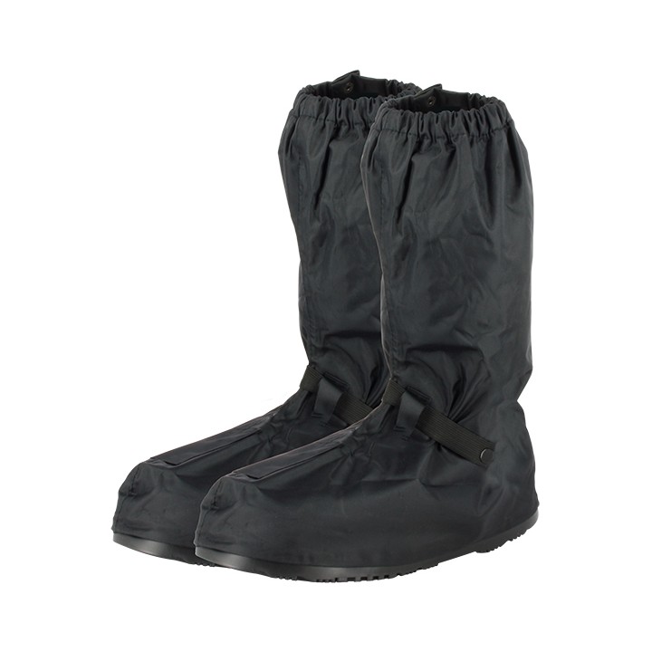 Sur-Bottes de Pluie avec Semelle Complète - Noir
