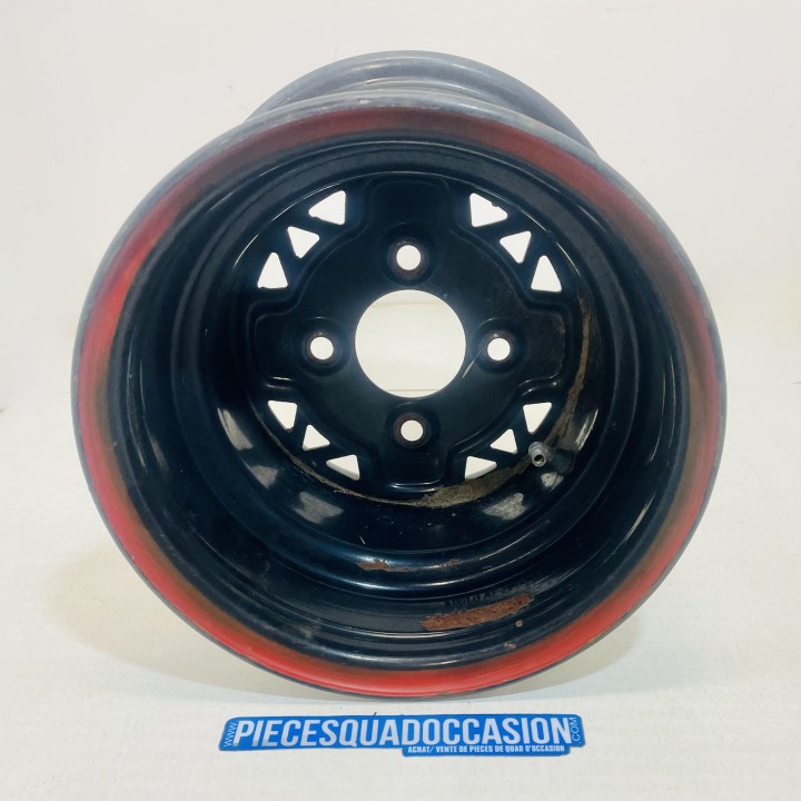 JANTE ARRIÈRE QUAD HYTRACK (NOIR/ROUGE)