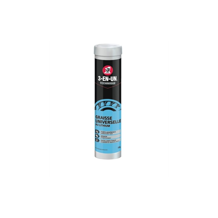 3-EN-UN Graisse universelle au Lithium 400 g