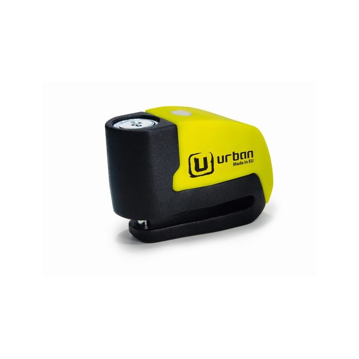 Bloque Disque ø6 mm avec ALARME et AVERTISSEUR Jaune et noir