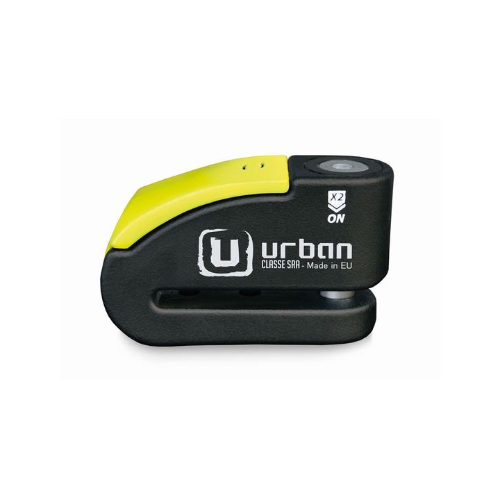 Antivol SRA - Bloque Disque Noir et jaune ø14 mm - Hi-Tech Alarme