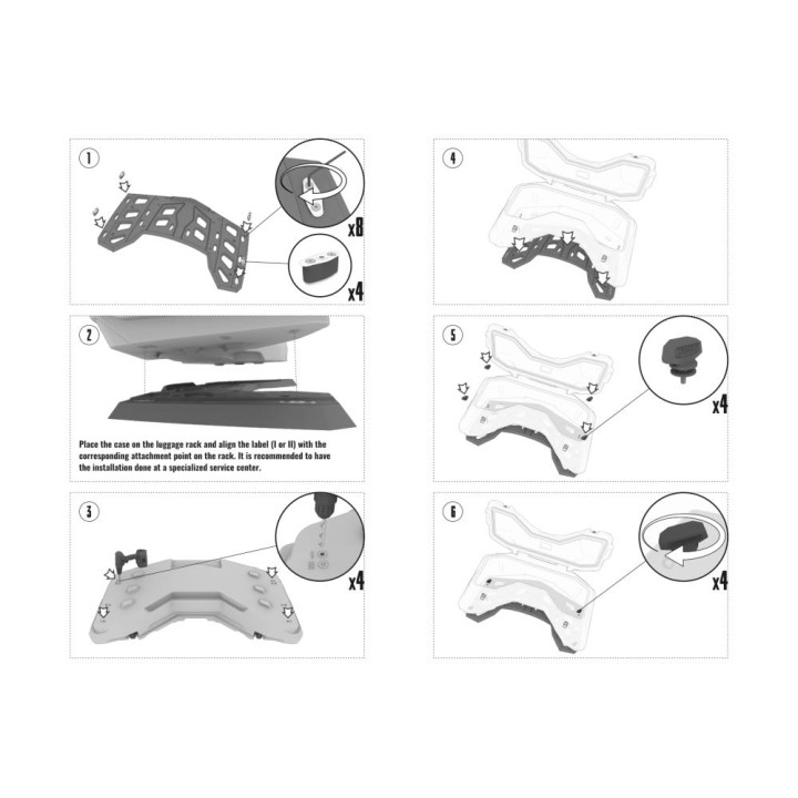 ODES REAR ATV BOX