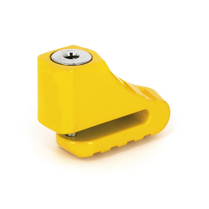 Antivol Bloque Disque Scooter Ø5mm - Housse Fournie Jaune