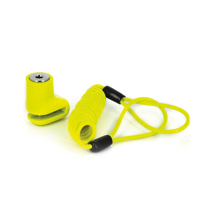 Antivol Bloque Disque Scooter + Cordon Livré avec 2 Clefs