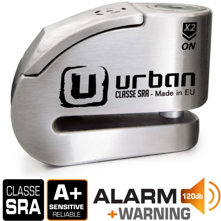 Antivol SRA - Bloque Disque Acier INOX ø14 mm - Hi-Tech Alarme