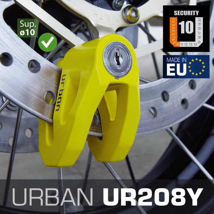 Bloque Disque Ø10 mm - Jaune