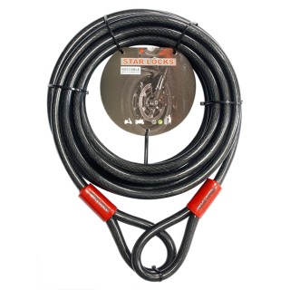 Antivol Câble Ø15mm x 9 mètres