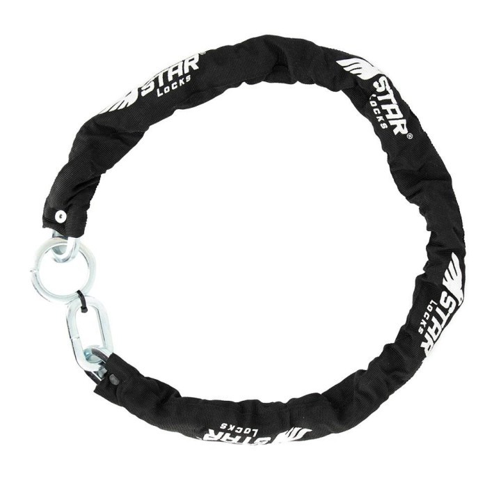 Antivol Chaîne Lasso Seule - Section Carrée 9.5mm - Long. 1,2 m