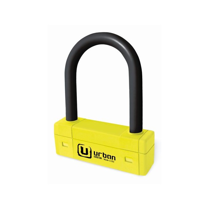Antivol SRA - U - UR85 - ø18 - 85*120 Homologation Noir & Jaune