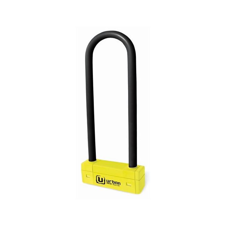Antivol SRA - U - UR85 - ø18 - 85*300 Homologation Noir & Jaune