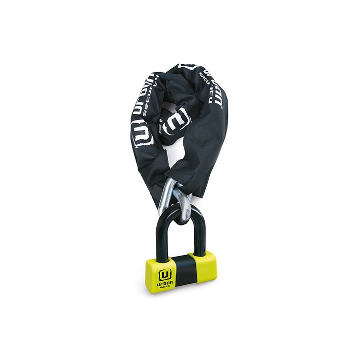 Antivol SRA - Mini U ø18 + Chaîne ø15 x 1000 mm Homologués