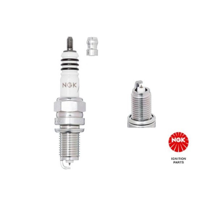 Bougie Iridium NGK - DCPR7EIX Ø12mm Longueur Culot: 19mm Clé: 16mm -