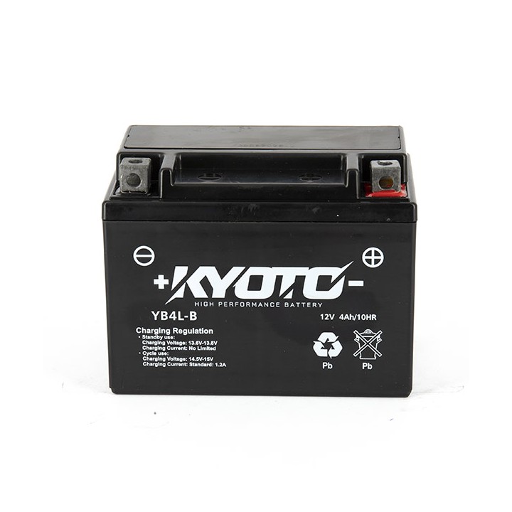 Batterie Gb4l-b SLA AGM - Sans Entretien - Prête à l'Emploi