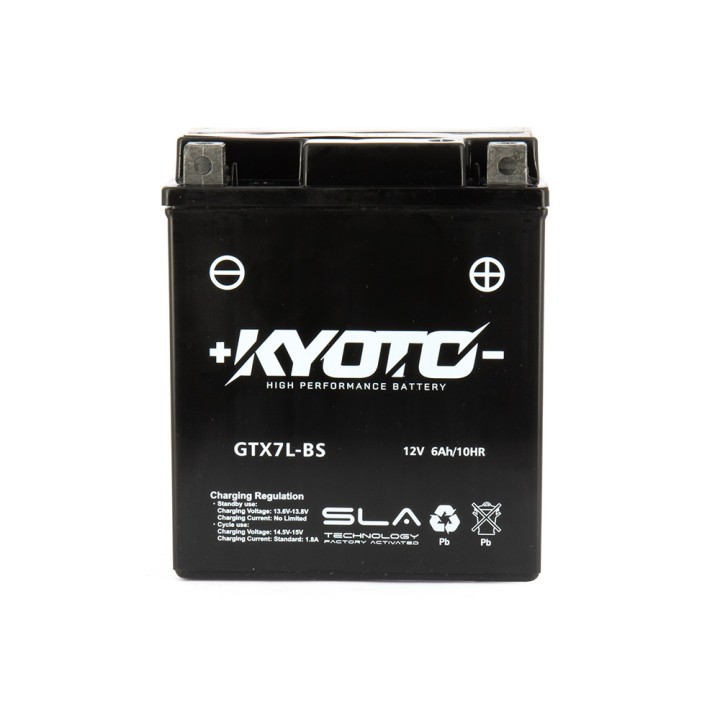 Batterie Gtx7l-bs SLA AGM - Sans Entretien - Prête à l'Emploi - Equi