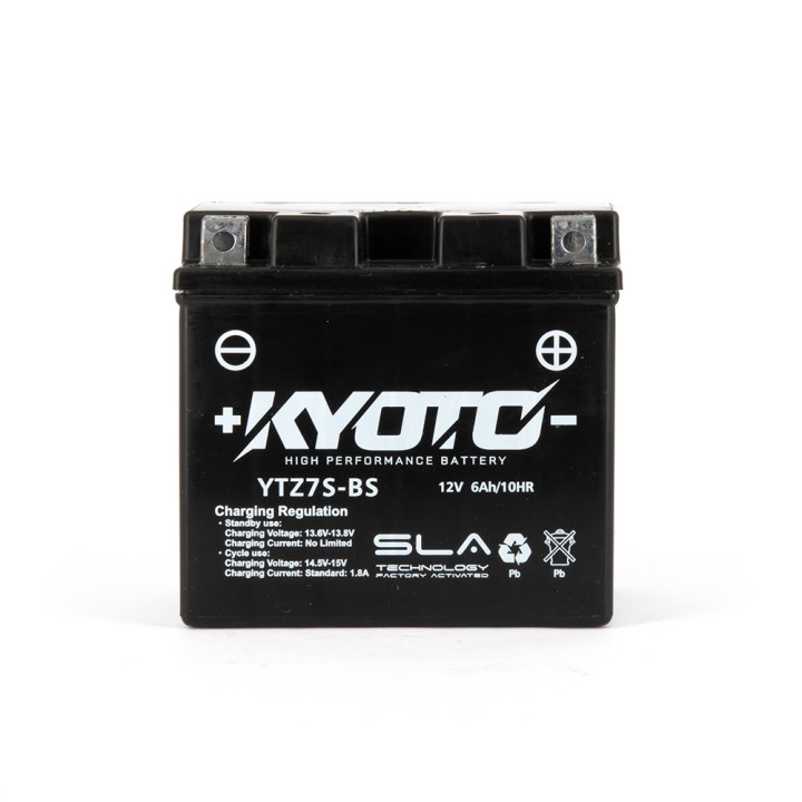Batterie GTZ7S-BS SLA-AGM - Sans Entretien - Prête à l'Emploi - Equi