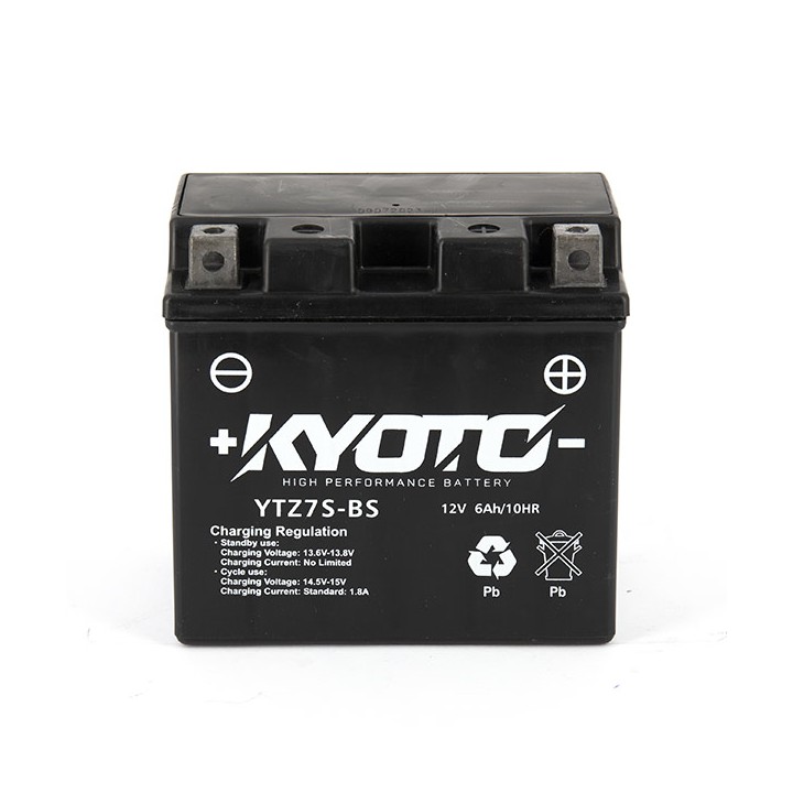 Batterie GTZ7S-BS SLA-AGM - Sans Entretien - Prête à l'Emploi - Equi