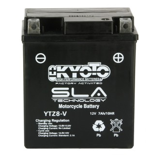 Batterie GTZ8-V SLA-AGM - Sans Entretien - Prête à l'Emploi - Equiva