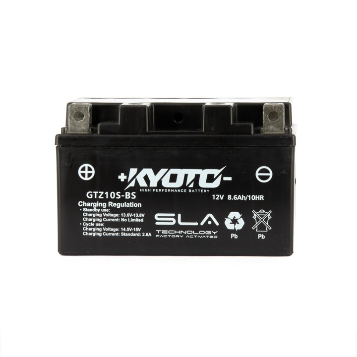 Batterie GTZ10S-BS SLA-AGM - Sans Entretien - Prête à l'Emploi - Equ
