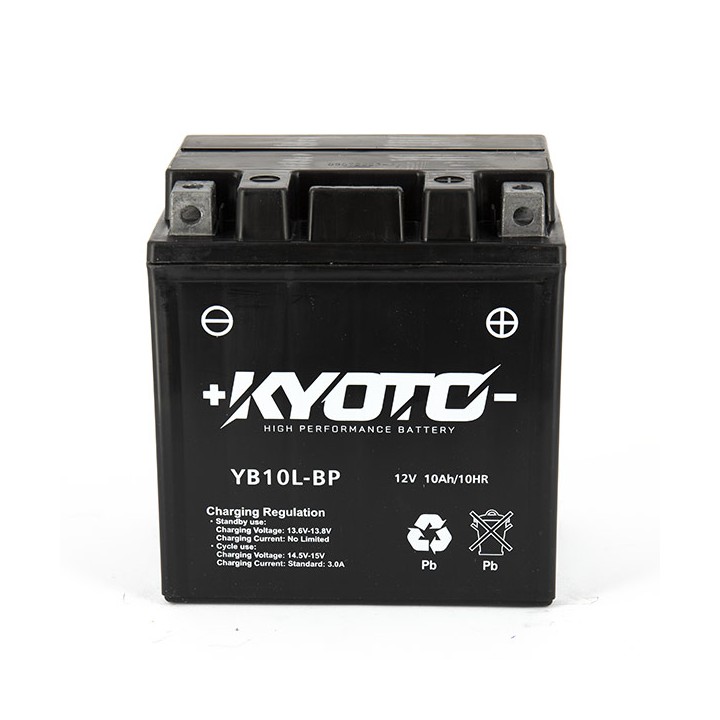 Batterie YB10L-BP SLA-AGM - Sans Entretien - Prête à l'Emploi
