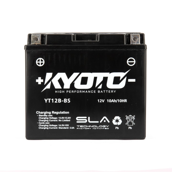 Batterie GT12B-BS SLA-AGM - Sans Entretien - Prête à l'Emploi - Equi