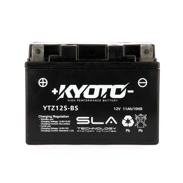 Batterie GTZ12S-BS SLA-AGM - Sans Entretien - Prête à l'Emploi - Equ