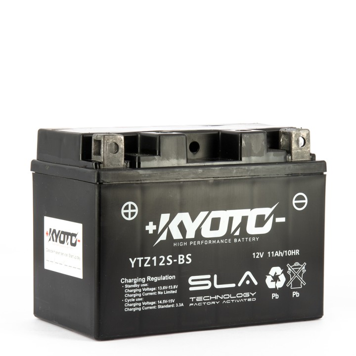 Batterie GTZ12S-BS SLA-AGM - Sans Entretien - Prête à l'Emploi - Equ
