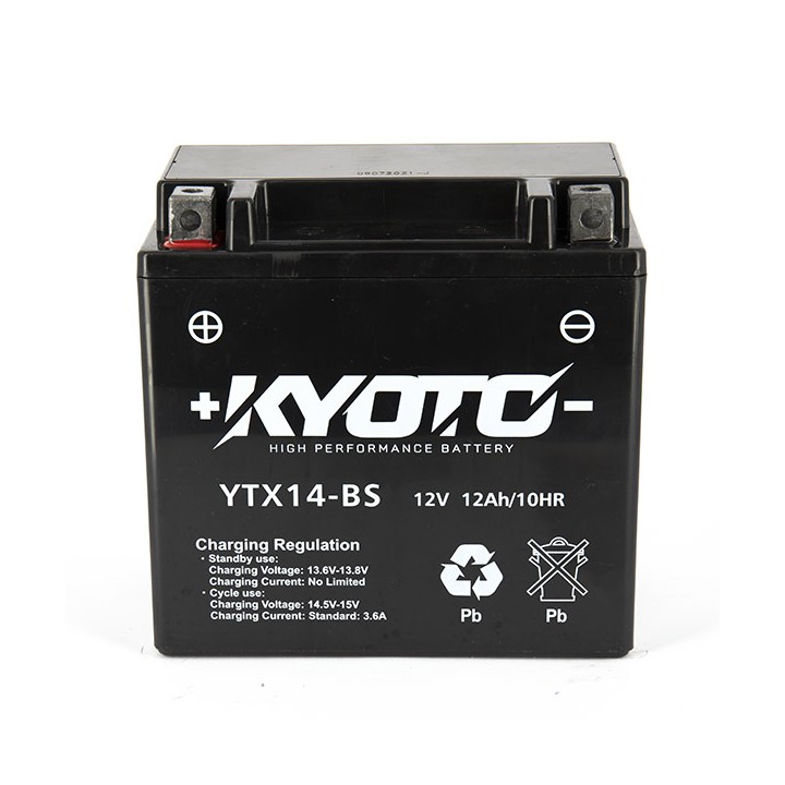 Batterie GTX14-BS SLA-AGM - Sans Entretien - Prête à l'Emploi