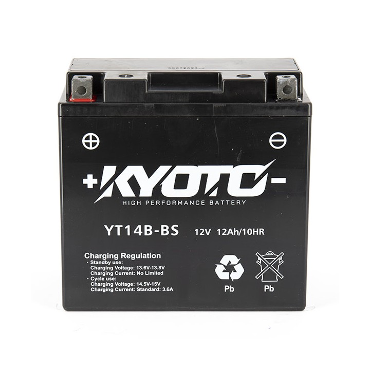 Batterie GT14B-BS SLA-AGM - Sans Entretien - Prête à l'Emploi - Equi