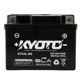Batterie Gtx4L-bs SLA AGM - Sans Entretien - Prête à l'Emploi
