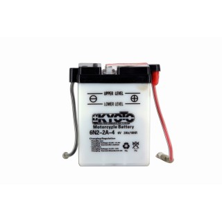 Batterie 6N2-2A-4 Conventionnelle Avec Entretien - Livrée Avec Pack A