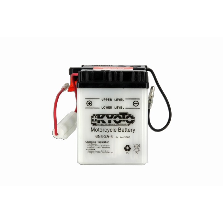 Batterie 6N4-2A-4 Conventionnelle Avec Entretien - Livrée Avec Pack A